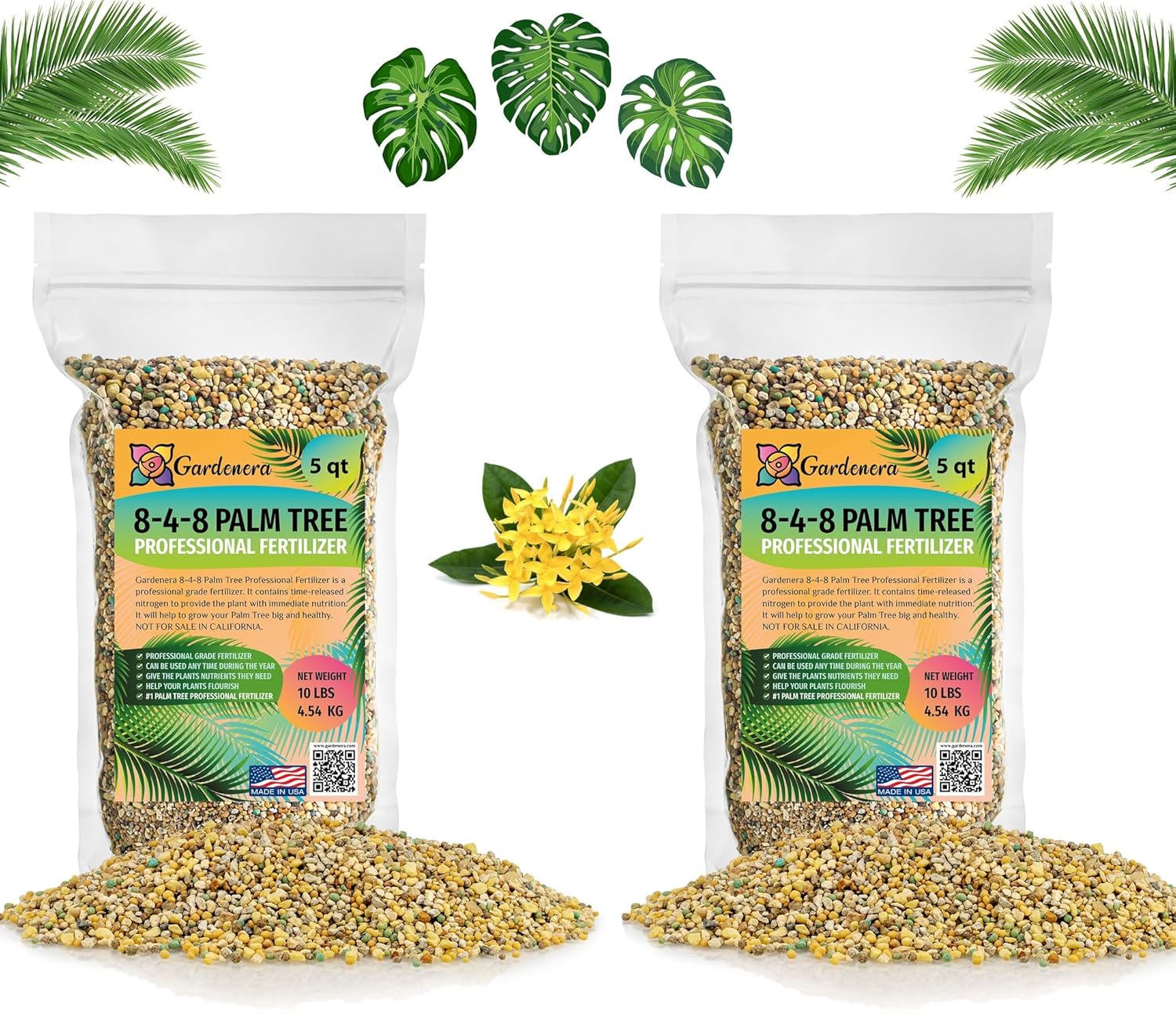 Premium 8-4-8 Professional Palm Tree Fertilizer for Healthy Growth