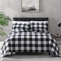 EXQ Home Quilt Set Full/Queen Size 3 Piece - Lightweight Microfiber