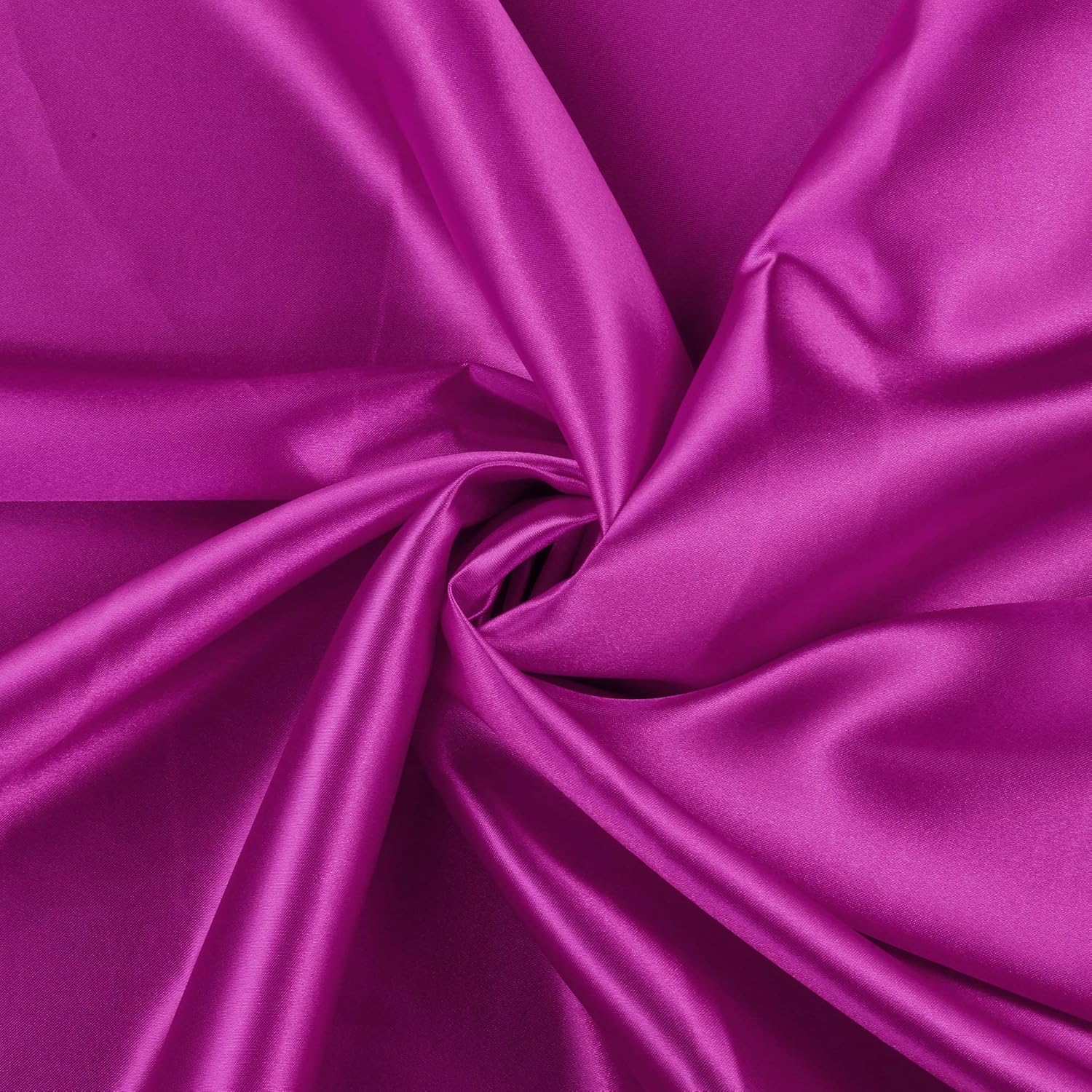 MDS Pack of 20 Yard Charmeuse Satin Fabric for Events and Crafts