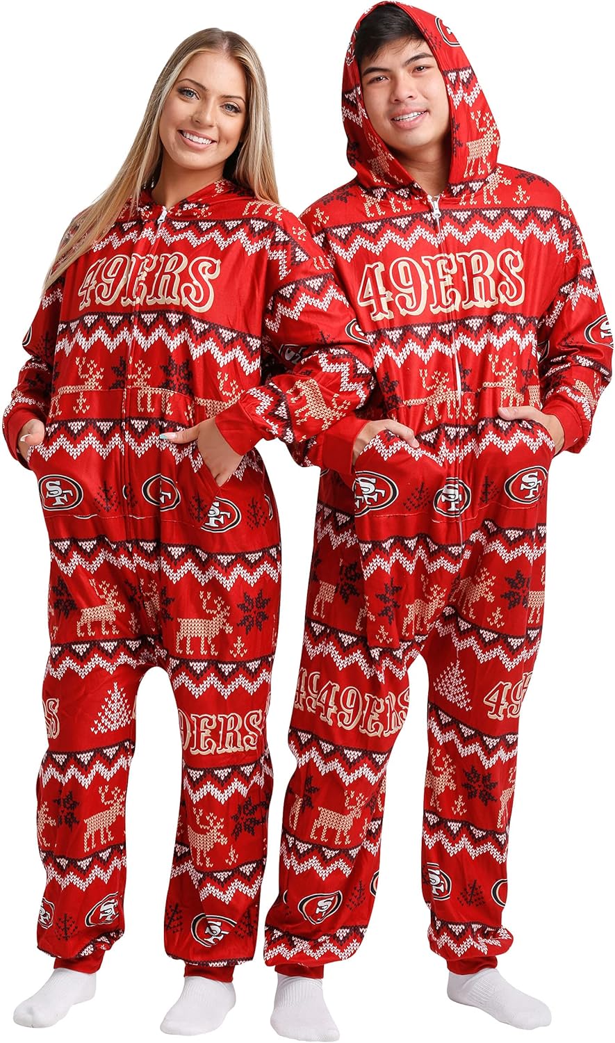 NFL Team Logo Pajamas One Piece Onsie for Ultimate Comfort