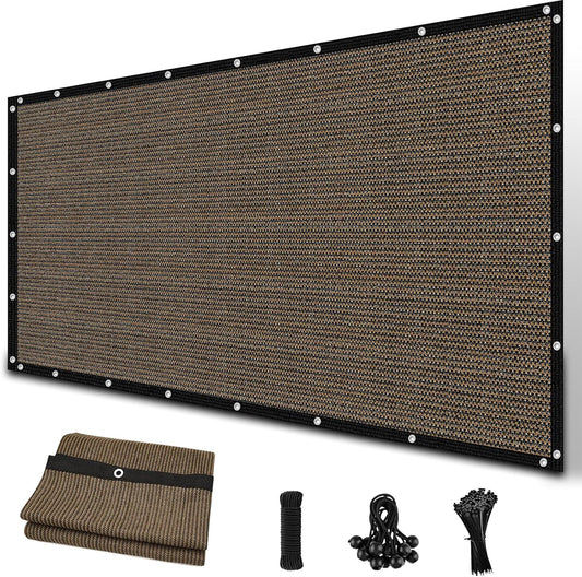 90% Sun Shade Cloth for Pergola Replacement Canopy, 6ft x 8ft