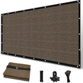90% Sun Shade Cloth 8ft x 12ft Pergola Replacement Canopy - Mocha