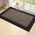 Dirt Trapping Door Mat 34 in x 60 in Grayish Brown & Coffee - Low
