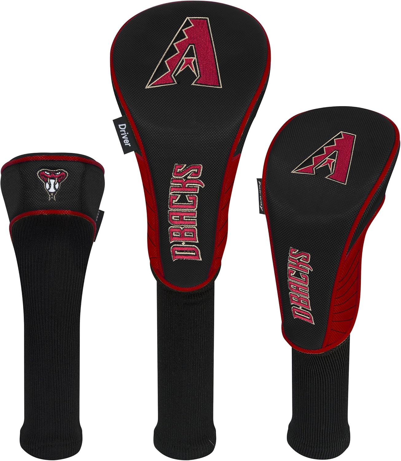 Team Effort MLB Set of Three Headcovers for Golf Clubs