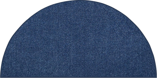Royal Blue Pet Friendly Solid Color Area Rugs for Home Decor