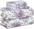 Bliss Casa 4 Piece Cotton Flannel Sheets Full Size Bed Set - Warm
