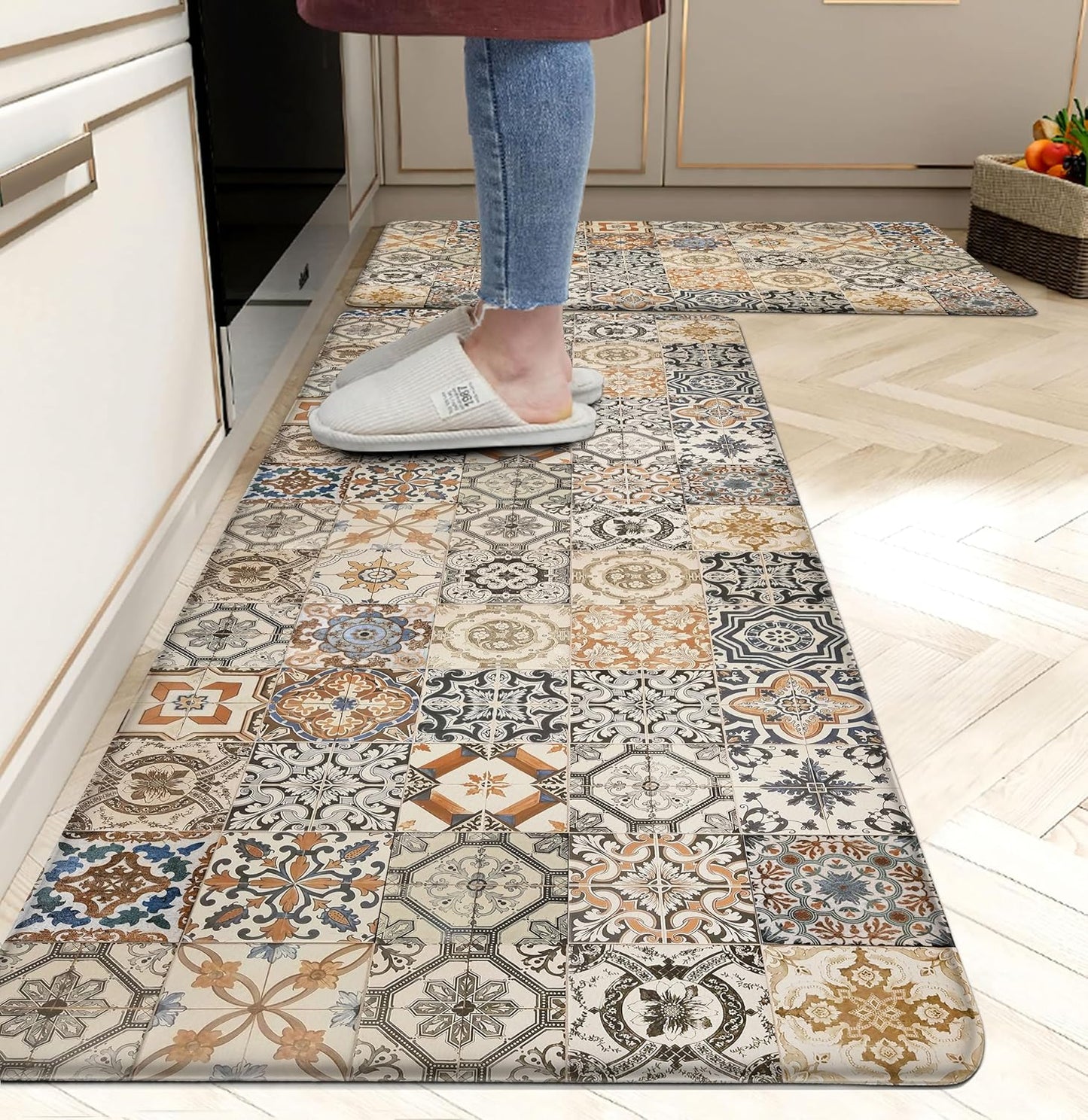 Boho Kitchen Rugs Set 2 for Comfort and Style in Your Home