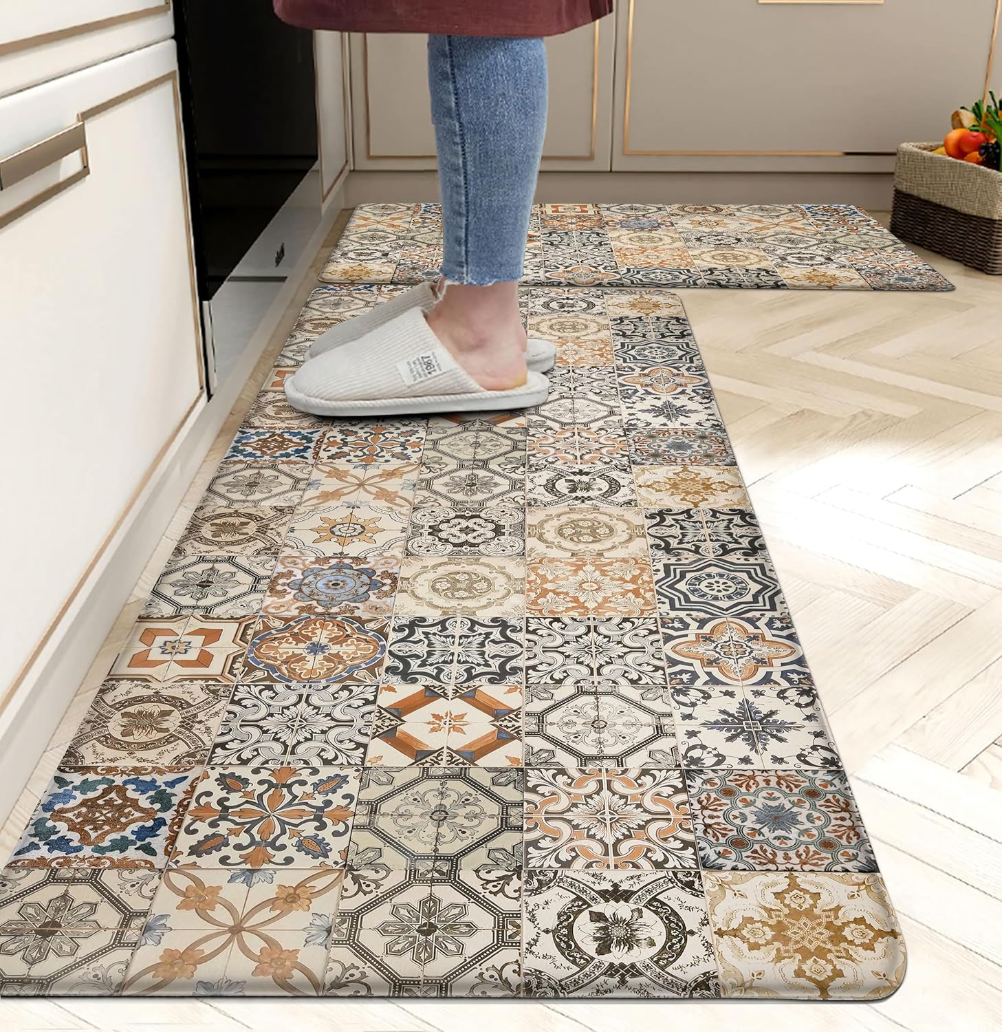 Boho Kitchen Rugs Set 2 for Comfort and Style in Your Home