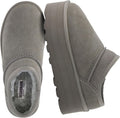 CUSHIONAIRE Huggy-2 Platform Slippers for Women - Cozy Suede Comfort
