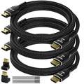 Ultimate Ultra HD 4K HDMI Cables (3 Pack) - High Speed, Gold-Plated