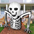 Joiedomi 5.5 ft Halloween Inflatable Skeleton Ground Breaker - LED