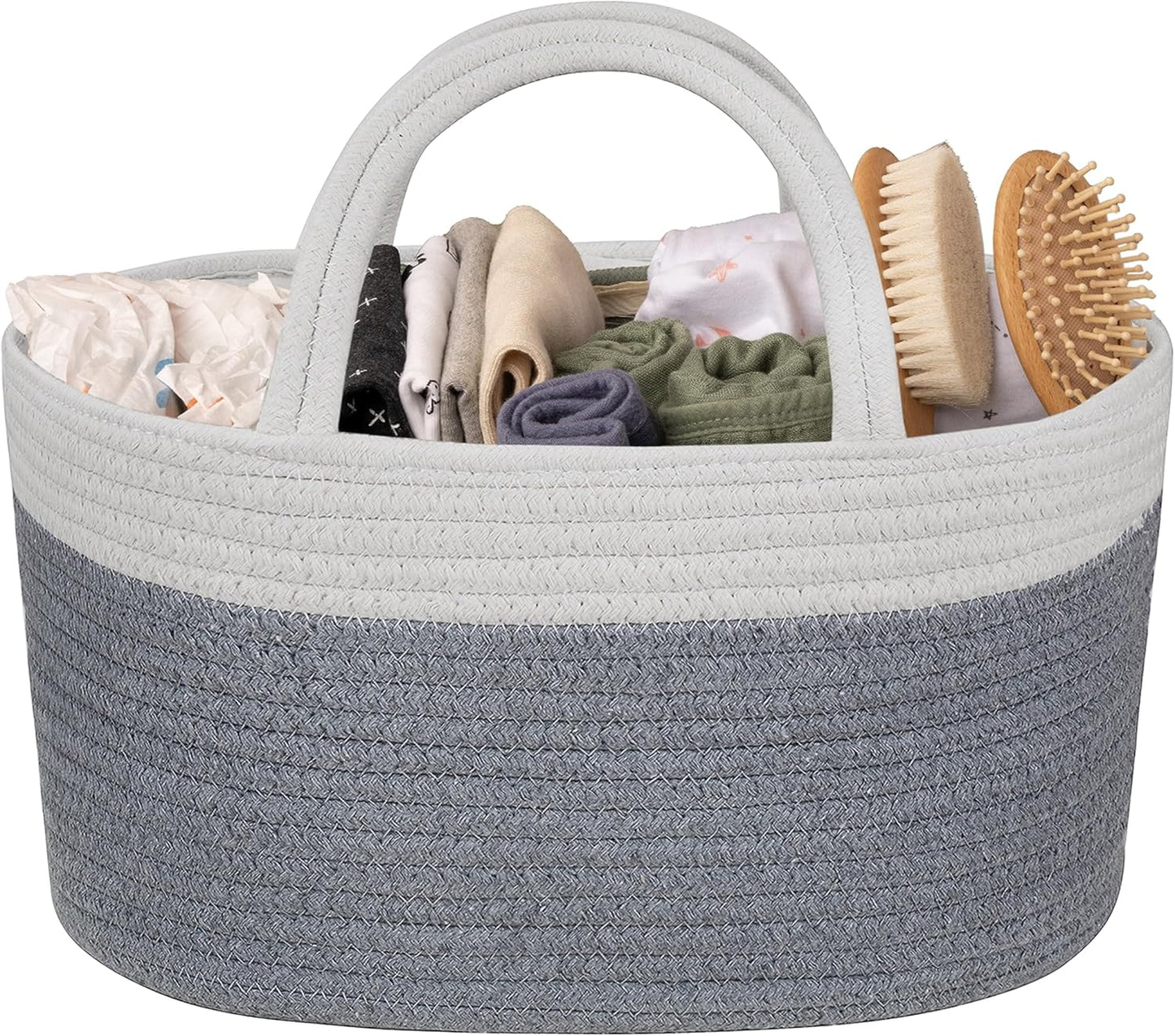 Natemia Baby Diaper Caddy Organizer for Nursery Essentials
