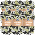 JubileeYarn Fun Finger Loops Yarn - Jumbo 6-Skein Pack