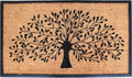 Doormat Natural Coir Flocked 30x48 - Heavy Duty Thin Profile