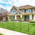 Decorative Garden Fence 12 Panels 26ft 36in High - Durable Pet Barrier