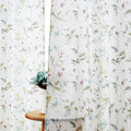 Roman Linen Blend Curtains 96 in Length 2 Panels - Light Filtering