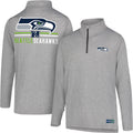 Ultra Game NFL Official Super Soft Quarter Zip Long Sleeve