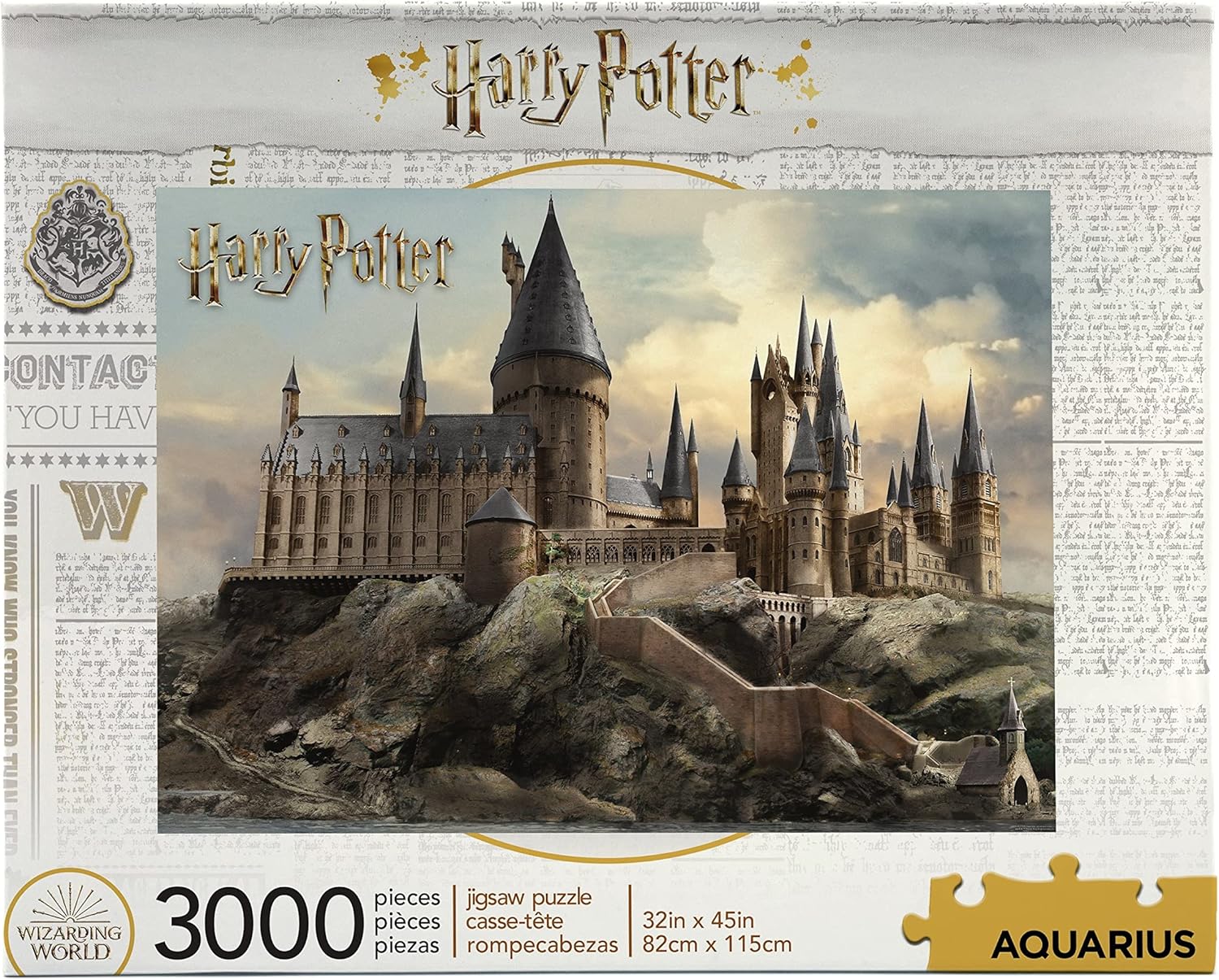 Aquarius Harry Potter Puzzle Hogwarts Castle 3000 Piece Fun