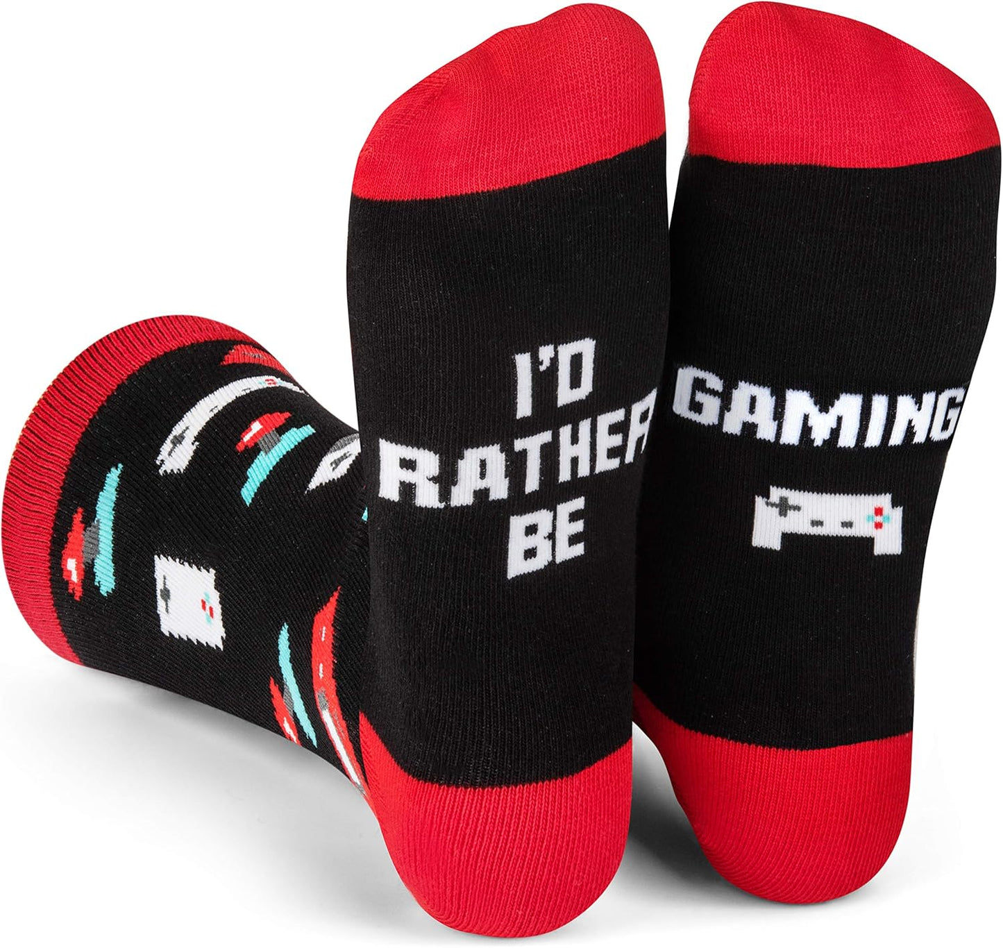 Fun Outdoor Gifts: I'd Rather Be Funny Socks by Lavley