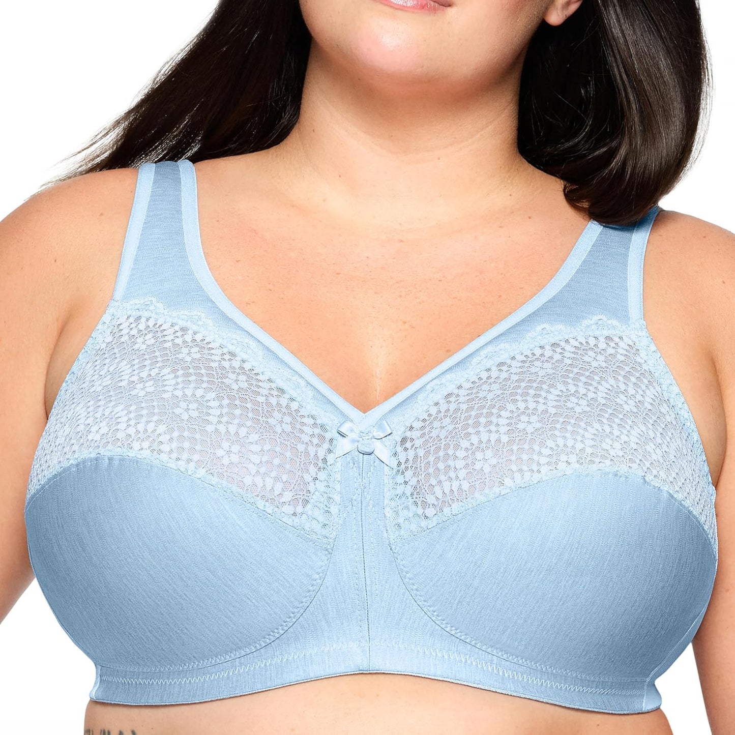 Glamorise Women's Plus Size MagicLift Bra for Ultimate Comfort