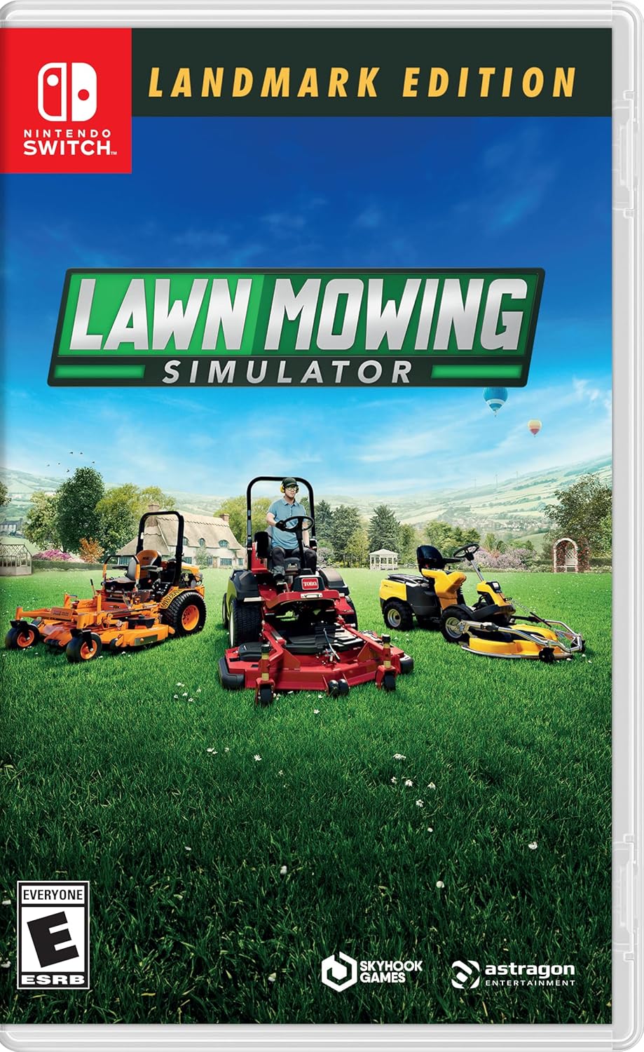 Lawn Mowing Simulator Landmark Edition for Nintendo Switch Review