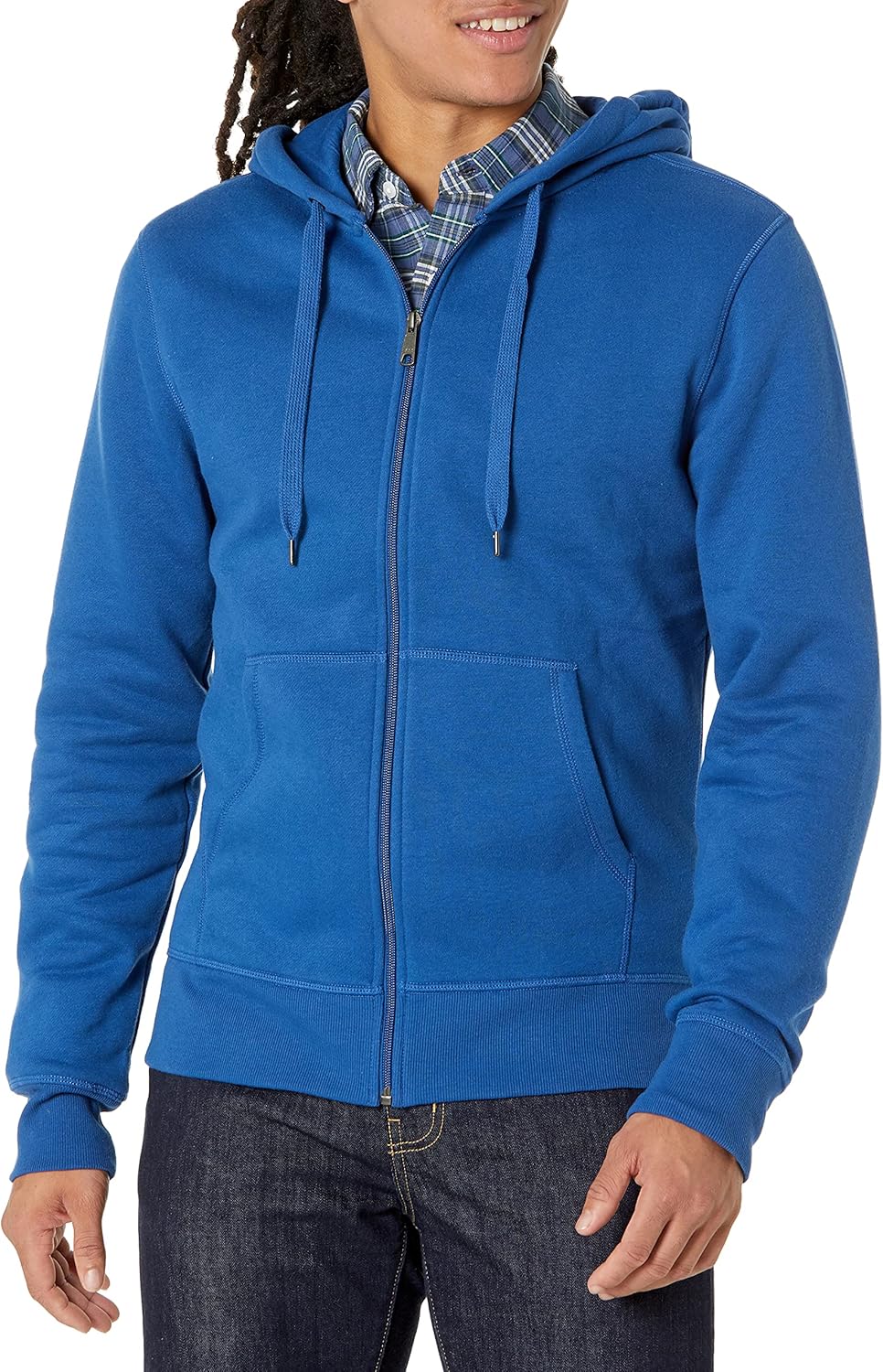 Cozy Big & Tall Fleece Hoodie by  Essentials