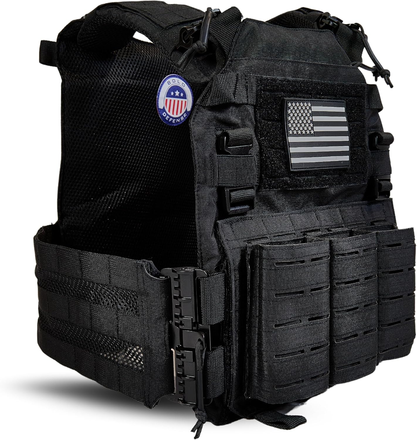 Utility Tactical Vest Lightweight Adjustable Quick Release Design