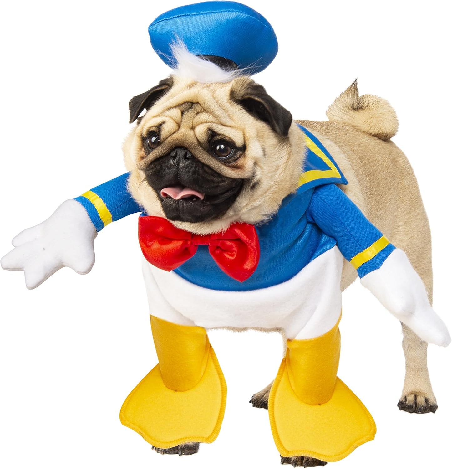 Donald Duck Pet Costume for Dogs or Cats - Perfect for All Occasions