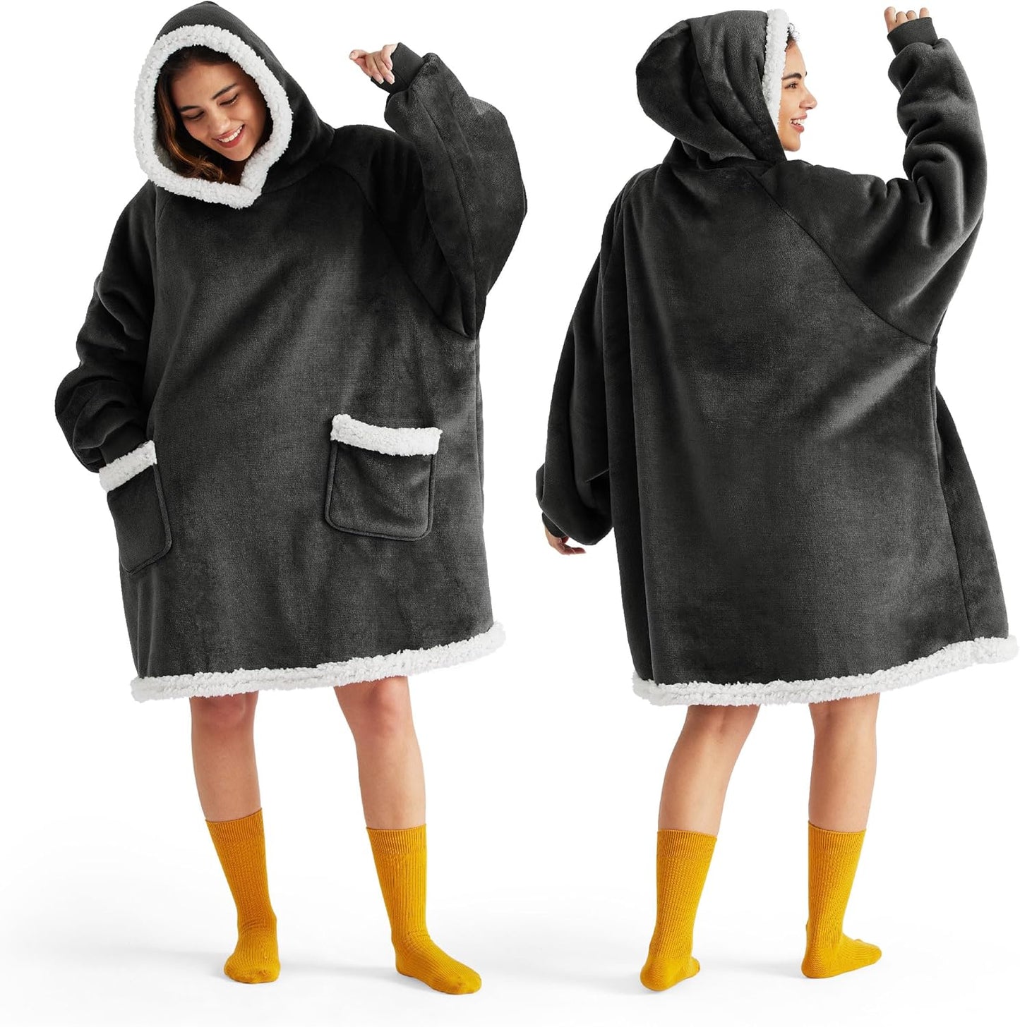 Bedsure Wearable Blanket Hoodie - Cozy Gift Idea!