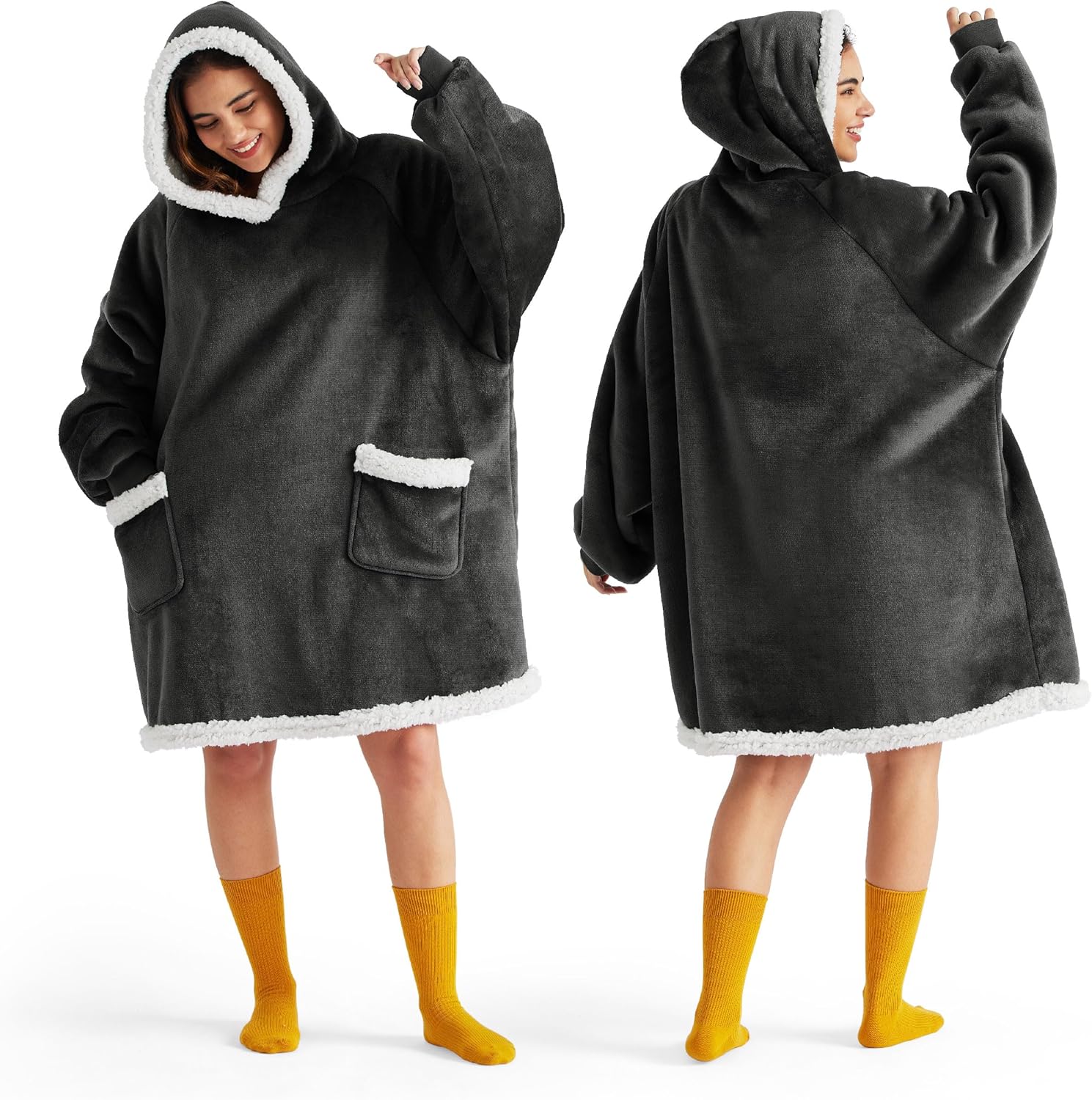 Bedsure Wearable Blanket Hoodie - Cozy Gift Idea!
