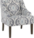 Suri Blue Velvet Accent Chair - Stylish Comfort!