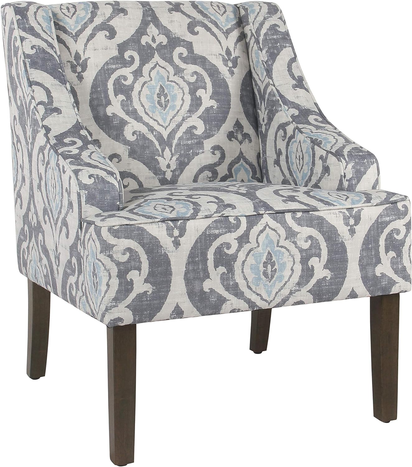 Suri Blue Velvet Accent Chair - Stylish Comfort!