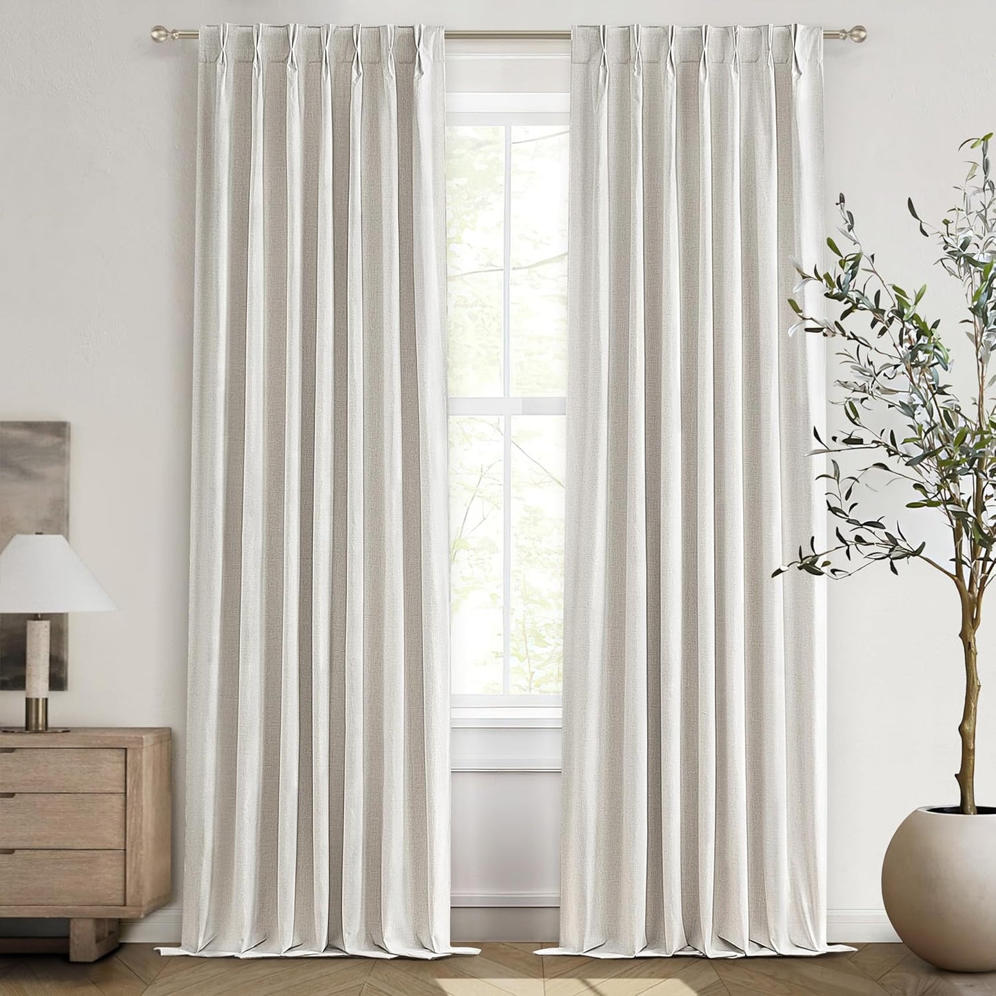 8-3/4FT Extra Long Blackout Curtains for Bedroom and Nursery