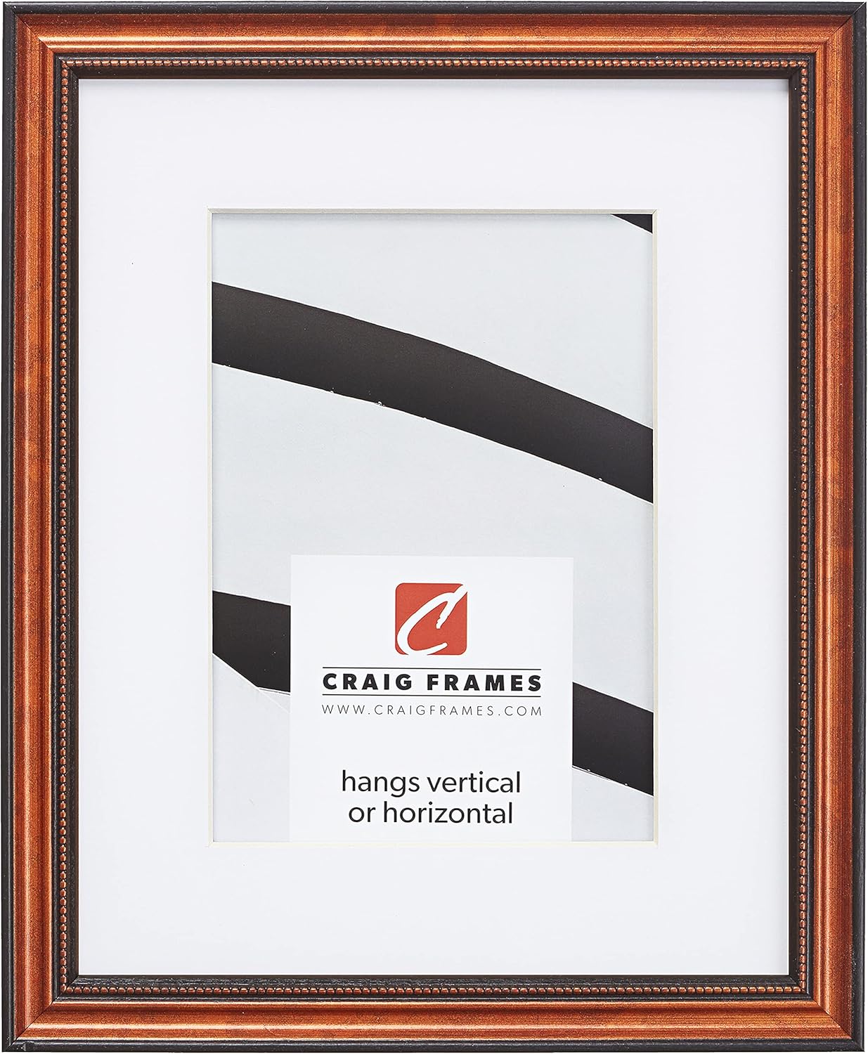 Ornate Copper Picture Frame for 11 x 17 Inch Photos Display