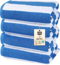 Utopia Towels Cabana Stripe Beach Towel Set, 30 by 60 in