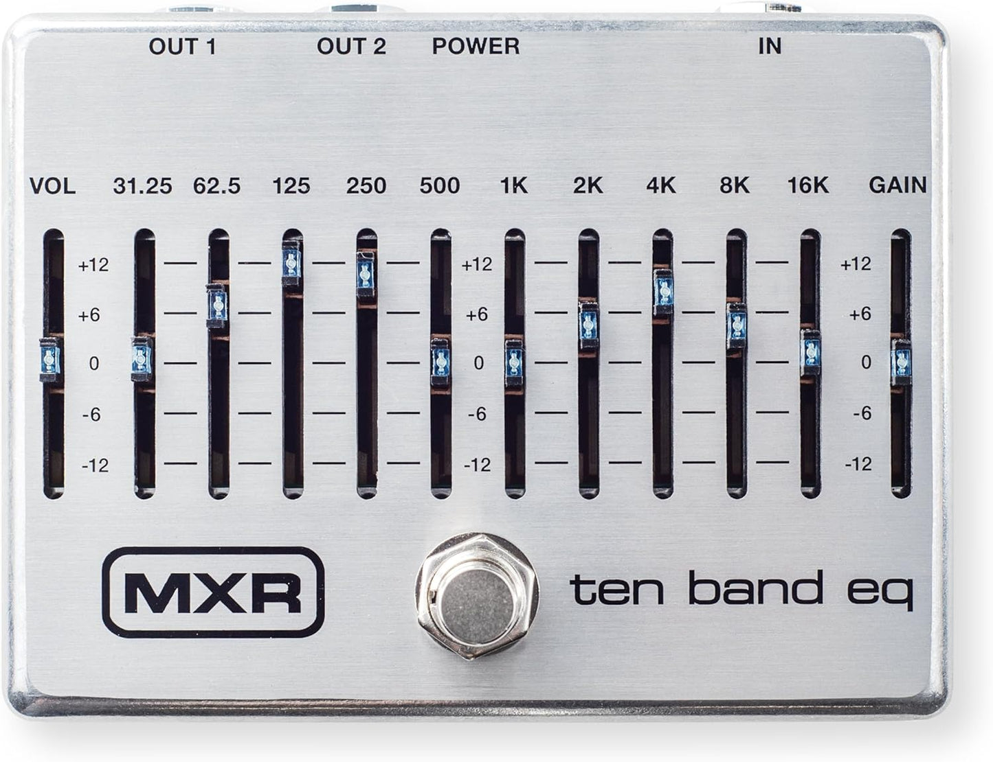 MXR Ten Band EQ Guitar Effects Pedal for Ultimate Sound Control
