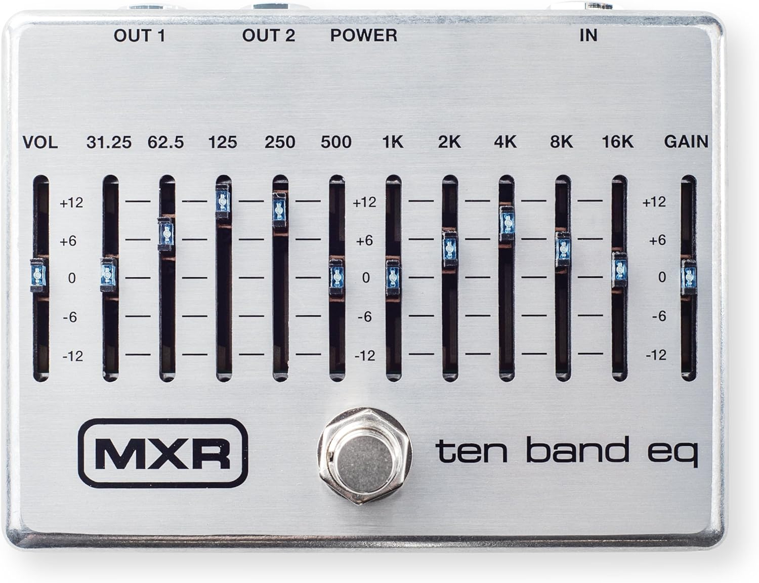 MXR Ten Band EQ Guitar Effects Pedal for Ultimate Sound Control