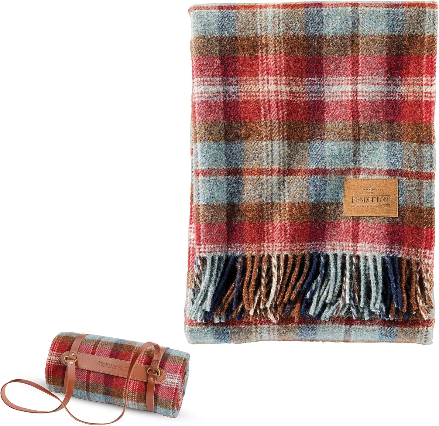 Pendleton Wool Blanket - Soft Camping Blanket for Warmth