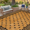 SAND MINE Reversible Mats - Modern Area Rug for Outdoors