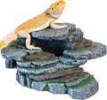 Reptile Hide Bearded Dragon Tank Accessories - Rainforest Ledge Hide