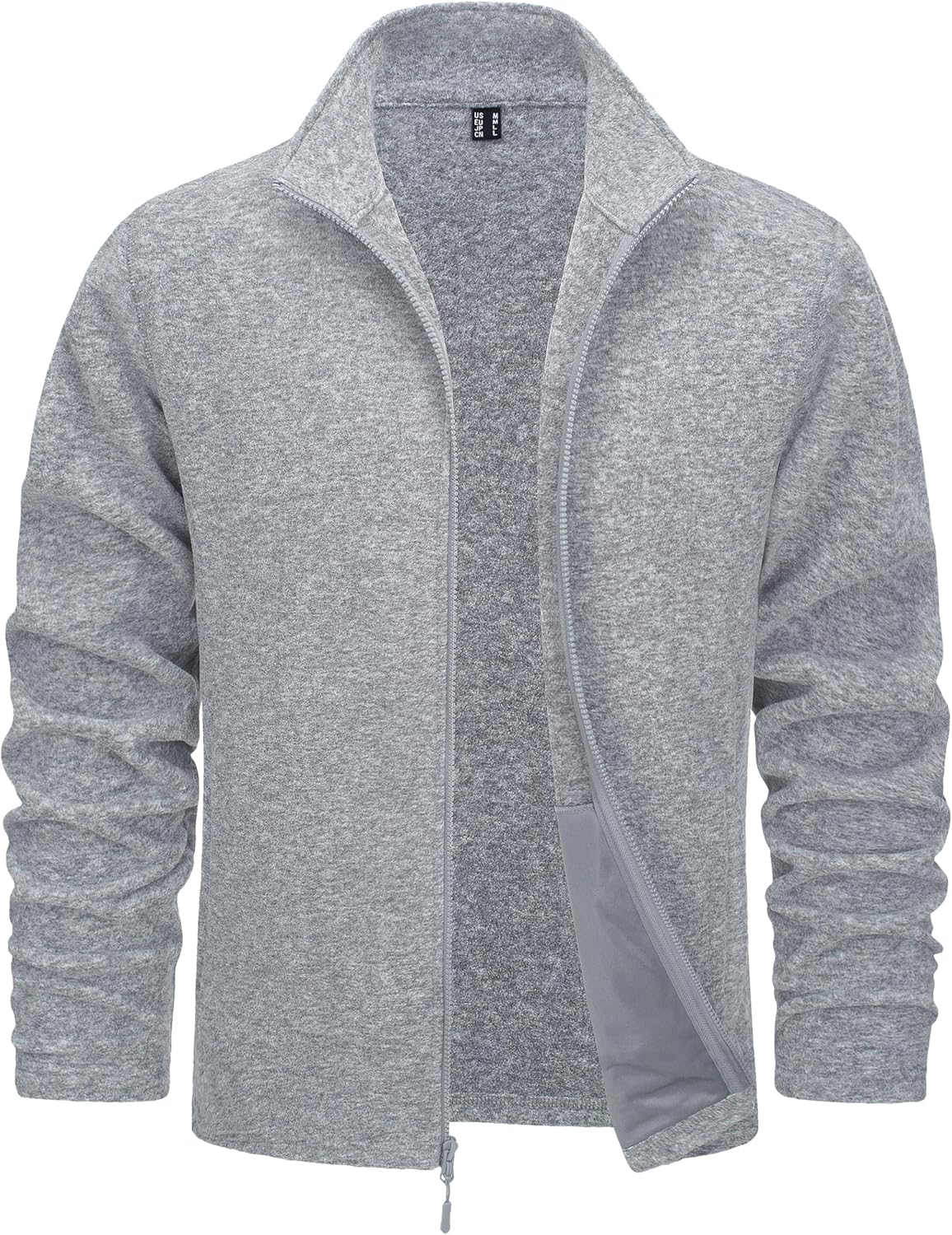 TACVASEN Men's Fleece Jackets Full Zip Lightweight Warm Coats