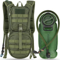 Tactical Molle Hydration Pack with 3L TPU Bladder - Compact Daypack