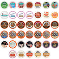 Crazy Cups Pod Variety Pack - 40 Flavored Coffee Pods Sampler