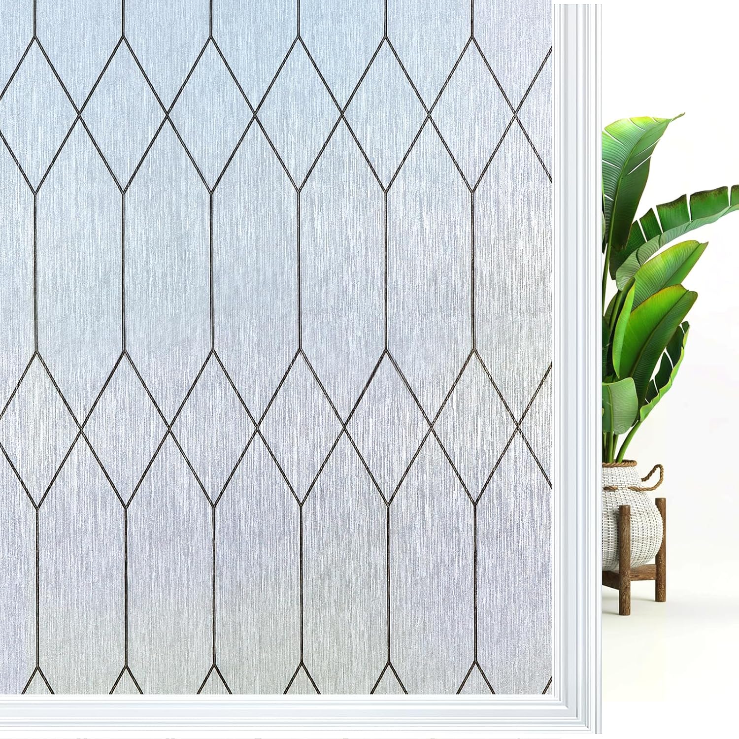 Windimiley Window Privacy Film for Elegant Home Decor
