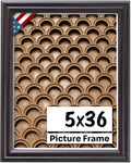 Coffee Brown 5x36 Picture Frame.75 in Wide - Dark Brown Wall Decor