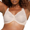 Bali Lilyette Minimizer Underwire Bra with Lace Trim - Comfortable