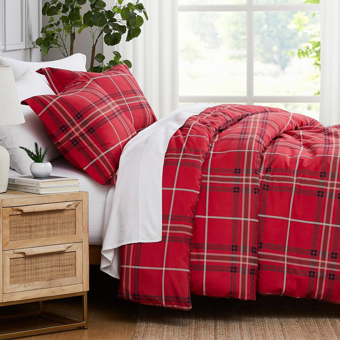 Oversized King Duvet Cover Set for Luxurious Bedding Comfort