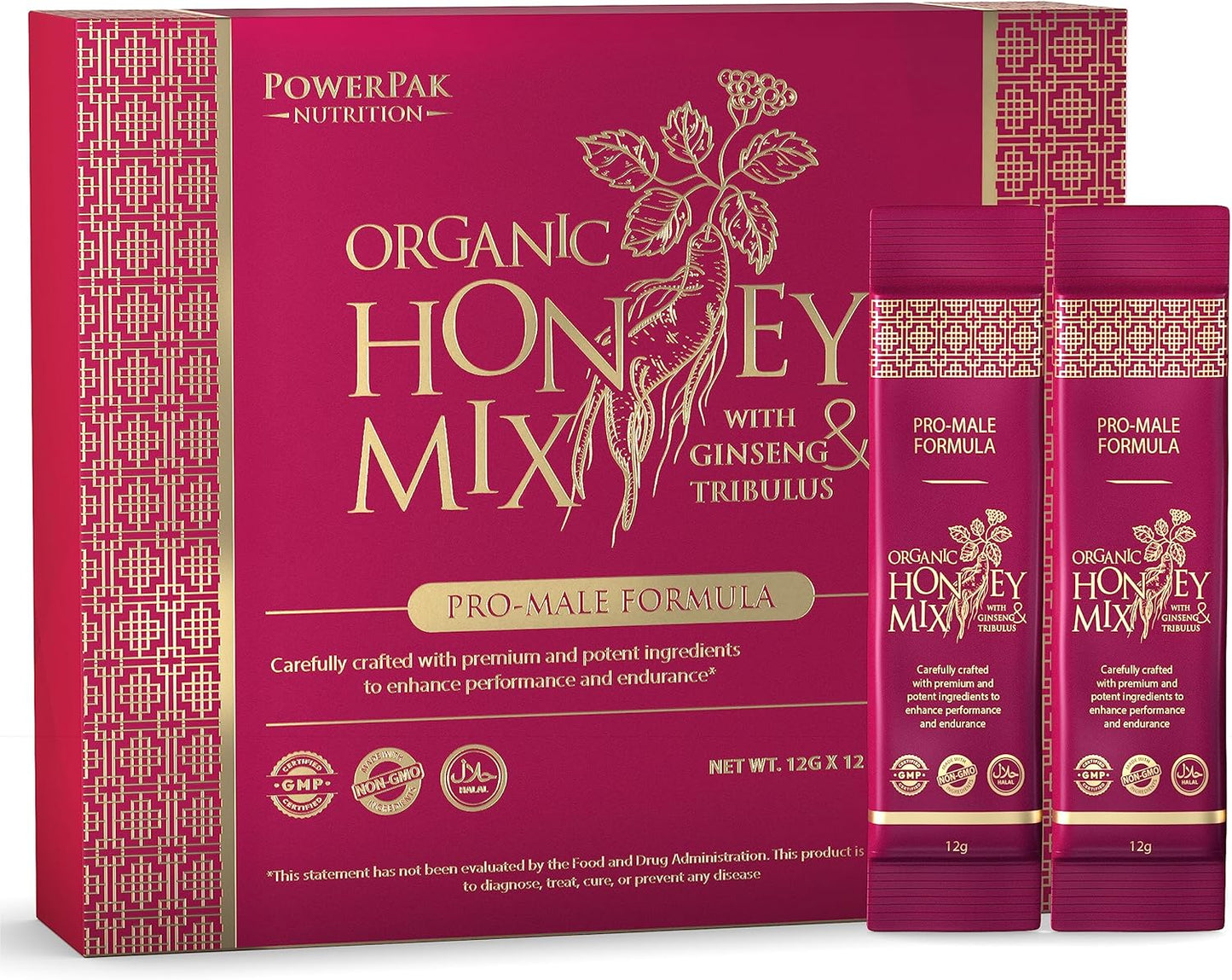 PowerPak Extra Strength Honey Mix for Long Lasting Energy Boost