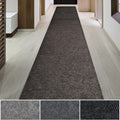 iCustomRug Hallway Runner Rug 4x50ft Brown - Durable Low-Profile