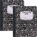 Marble Composition Notebook Wide Ruled 100 Sheets (2 Pack) - Durable